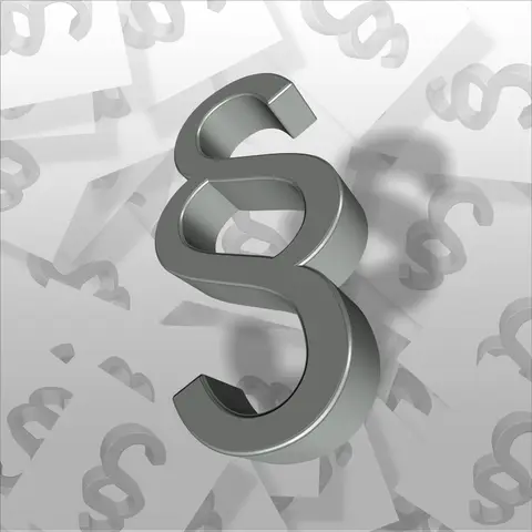 علامة الفقرة القانونية ترمز لتنظيم العملات الرقمية في السعودية
